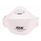 OX FFP2V Fold Flat Respirator  - 25pk (25 single packs)