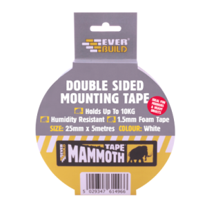 Everbuild Double Sided Mounting Tape 24mm x 5m