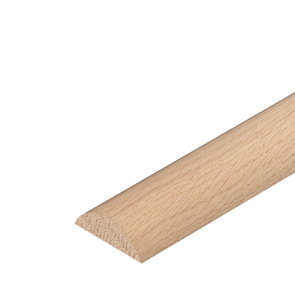 Half Round Oak Cover 6x18x2400mm