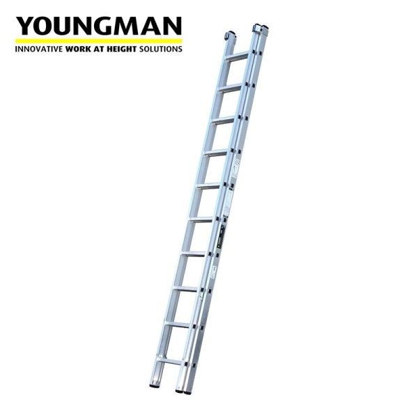 Youngman Trade 200 3.66m 2 Sec Aluminium Extension Ladder