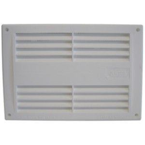 Timloc Louvred Grille 9x6 1211 White 