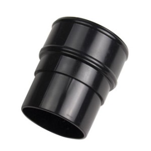 Round 68mm Pipe Socket Black