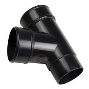 Round 68mm 67.5 Degree Branch Black