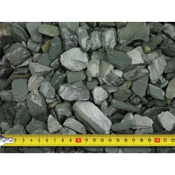 Green Slate Mulch 20mm Bulk Bag