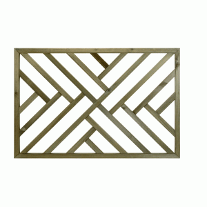 Cross Hatch Timber Deck Panel 1130x760x36mm